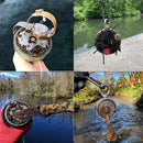 Combined 1100lb Fishing Magnet Kit, Super Strong Powerful Magnetic for Retrieving Treasure - Fry's Superstore