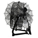 Comfort Zone 12-Inch 3 Speed 180-Degree Adjustable Cradle Fan, Black CZHV12B - Fry's Superstore