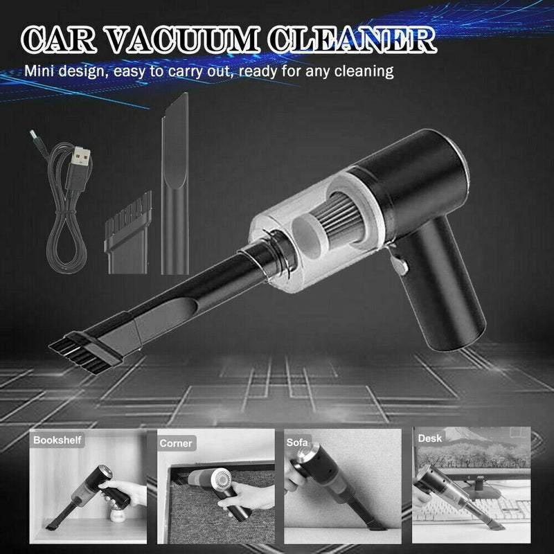 Cordless Handheld Vacuum Cleaner Rechargeable Car Auto Home Duster 120W 5500PA - Fry's Superstore