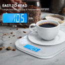 Digital Kitchen 22lb Food Scale, Weighs in Grams and Ounces with 0.1oz/1g Resolution - Fry's Superstore