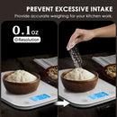 Digital Kitchen 22lb Food Scale, Weighs in Grams and Ounces with 0.1oz/1g Resolution - Fry's Superstore