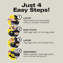 Dual Breakfast Sandwich Maker with Timer, Silver (25490A) - Fry's Superstore