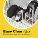 Dual Breakfast Sandwich Maker with Timer, Silver (25490A) - Fry's Superstore