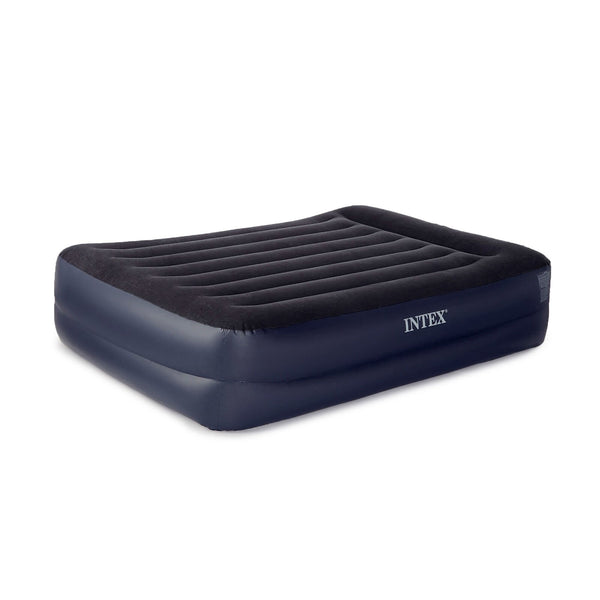 Dura-Beam Pillow Rest Air Mattress Bed w/ Built-In Pump, Queen - Fry's Superstore