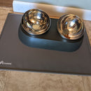 Elevated Cat Food Bowls with Silicone Feeding Mat for Cats, Kittens, Small Dogs - Fry's Superstore