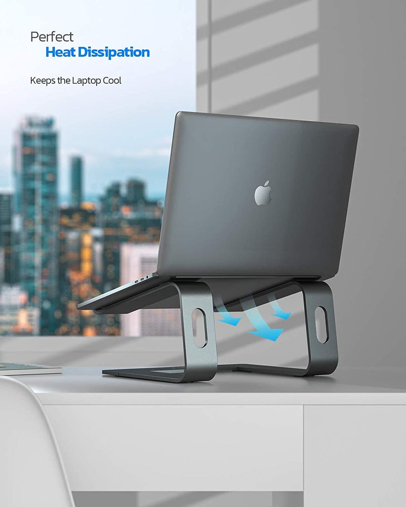 Ergonomic Aluminum Laptop Computer Stand for Desk - Fry's Superstore
