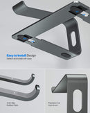 Ergonomic Aluminum Laptop Computer Stand for Desk - Fry's Superstore