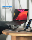 Ergonomic Aluminum Laptop Computer Stand for Desk - Fry's Superstore