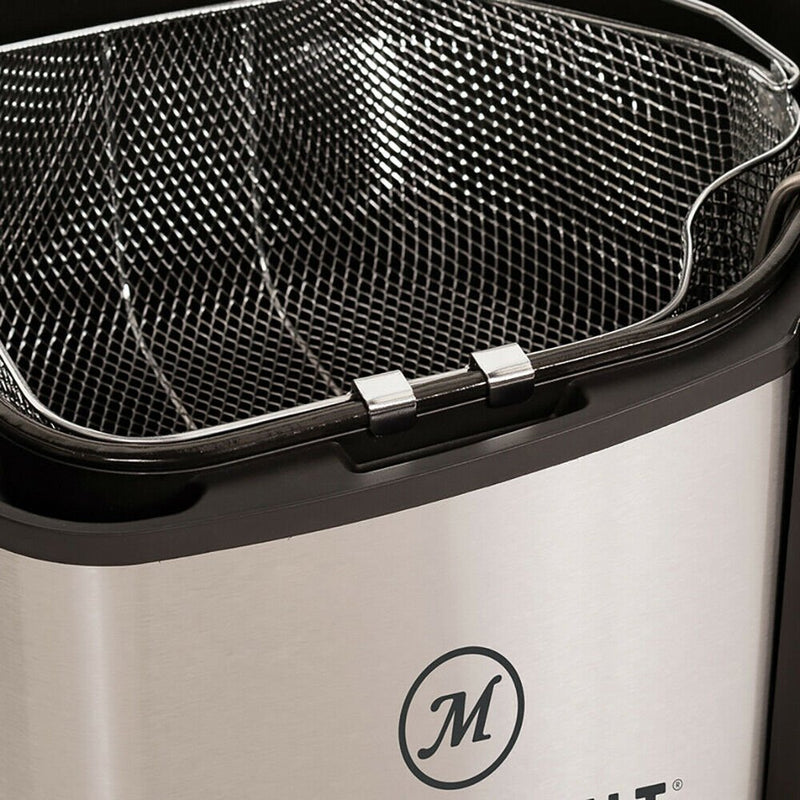 Extra-large 3-in-1 Electric Deep Fryer Boiler Steamer Cooker, 10L - Fry's Superstore