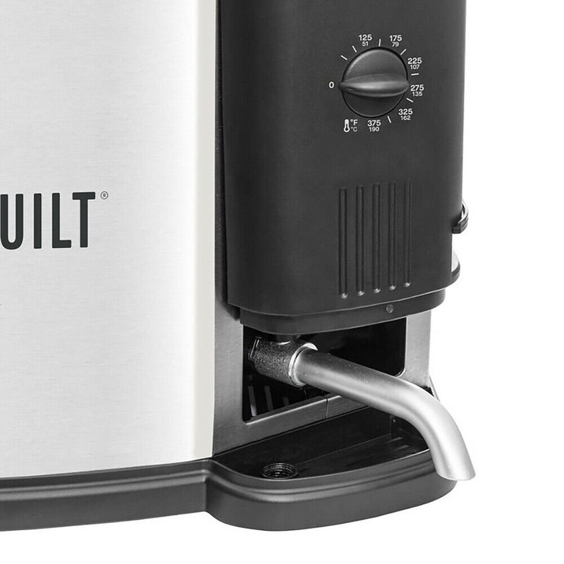 Extra-large 3-in-1 Electric Deep Fryer Boiler Steamer Cooker, 10L - Fry's Superstore
