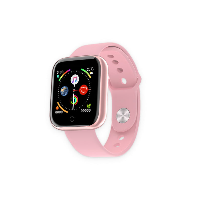Fashionable Pink Waterproof Smartwatch - Fry's Superstore