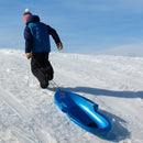 Flexible Flyer 39" Spitfire Kids Snow Sled with Tow Rope, Ages 4+, Blue - Fry's Superstore
