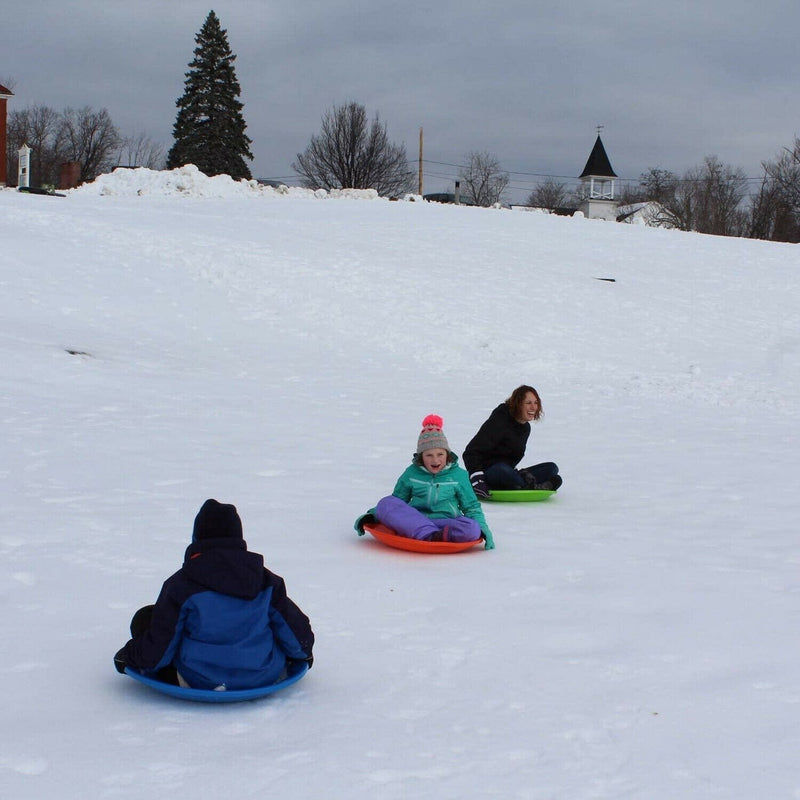 Flexible Flyer Flying Saucer Snow Sled, 26 Inch Diameter, Blue, Paricon 626-B - Fry's Superstore