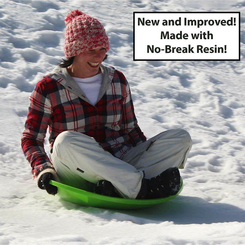 Flexible Flyer Flying Saucer Snow Sled, 26 Inch Diameter, Blue, Paricon 626-B - Fry's Superstore