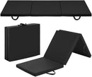 Folding Gym Tri-Fold Exercise Gymnastics Aerobics Workout Fitness Floor Mat w/Carrying Handles - Fry's Superstore