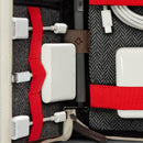 Full-Grain Leather Travel Tote for Chargers, Cables & Adapters - Fry's Superstore