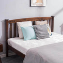 Full-Size Bed Frame Walnut - Fry's Superstore