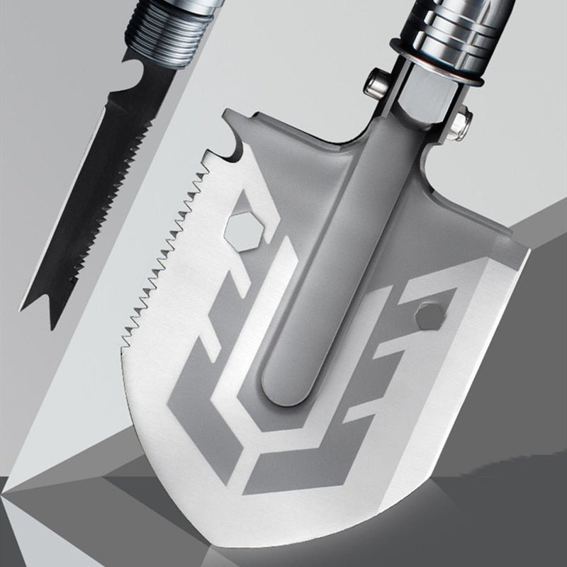 Fully Adjustable Multi-Purpose Folding Shovel - Fry's Superstore
