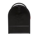 Gibraltar Elite Steel Large Residential Post Mount Mailbox, Black - Fry's Superstore