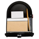 Gibraltar Elite Steel Large Residential Post Mount Mailbox, Black - Fry's Superstore