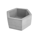Gray Hexagon Ceramic Planter - Fry's Superstore