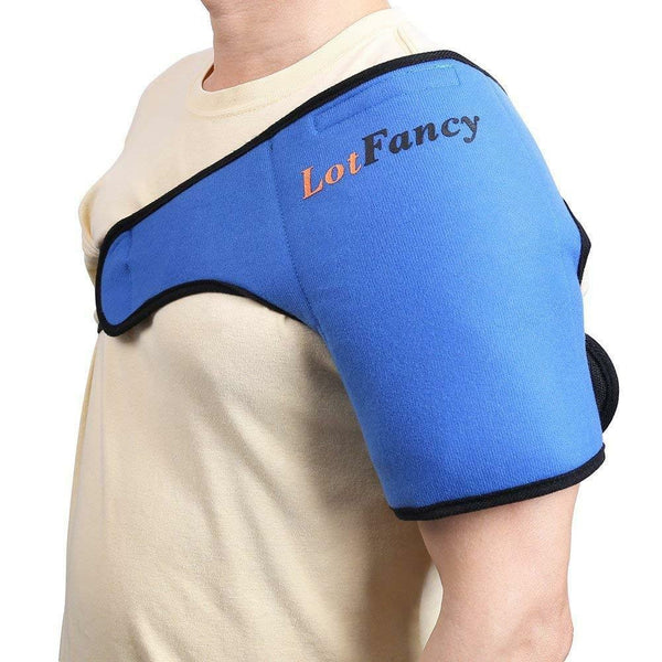 Ice Pack Gel Wrap Hot Cold Therapy Pain Relief for Shoulder Knee Back - Fry's Superstore