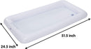Inflatable Ice Cooler Buffet Salad Serving Trays with Drain Plug (3 Sets) - Fry's Superstore
