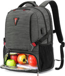 Insulated Cooler Lunch Laptop Backpack with USB Port - Fry's Superstore