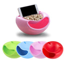 Lazy Snack Bowl with Phone Slot - Fry's Superstore