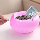 Lazy Snack Bowl with Phone Slot - Fry's Superstore