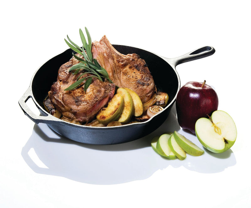 Lodge Pre-Seasoned 12" Cast Iron Skillet with Assist Handle - Fry's Superstore