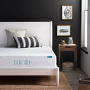 LUCID 6, 8, 10, and 12-Inch Gel Memory Foam Mattress - Fry's Superstore
