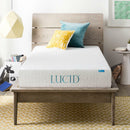 LUCID 6, 8, 10, and 12-Inch Gel Memory Foam Mattress - Fry's Superstore