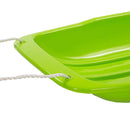 Lucky Bums Snow Kids 48 Inch Plastic Toboggan Sled w/ Pull Rope, 1 Person, Green - Fry's Superstore
