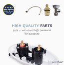 LUXE Bidet Toilet Attachment w/ Self-cleaning Dual Nozzle and Easy Water Pressure Adjustment - Fry's Superstore