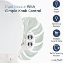 LUXE Bidet Toilet Attachment w/ Self-cleaning Dual Nozzle and Easy Water Pressure Adjustment - Fry's Superstore