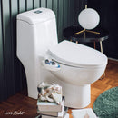 LUXE Bidet Toilet Attachment w/ Self-cleaning Dual Nozzle and Easy Water Pressure Adjustment - Fry's Superstore
