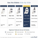 LUXE Bidet Toilet Attachment w/ Self-cleaning Dual Nozzle and Easy Water Pressure Adjustment - Fry's Superstore