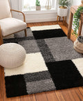 Madison Shag Cubes Modern Area Rug - Fry's Superstore