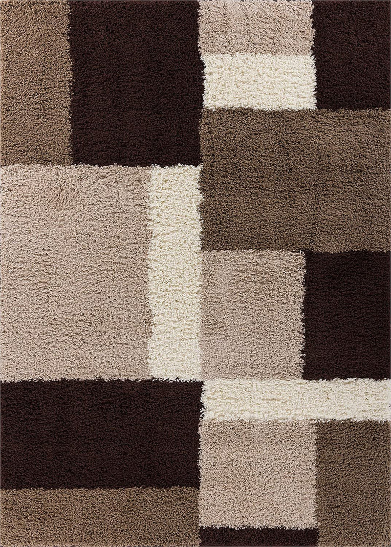 Madison Shag Cubes Modern Area Rug - Fry's Superstore