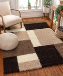 Madison Shag Cubes Modern Area Rug - Fry's Superstore