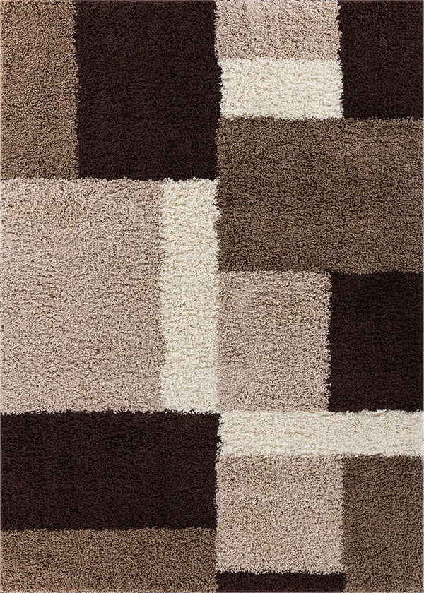 Madison Shag Cubes Modern Area Rug - Fry's Superstore