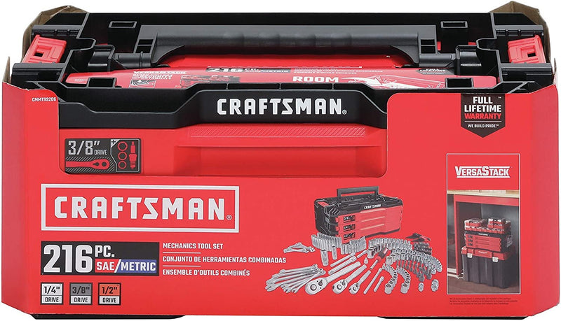 Mechanics Tools Kit with 3 Drawer Box, 216-Piece (CMMT99206) - Fry's Superstore