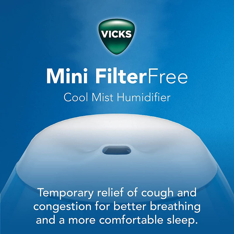 Mini Filter-Free Cool Mist Humidifier, Works with Vicks VapoPads - Fry's Superstore