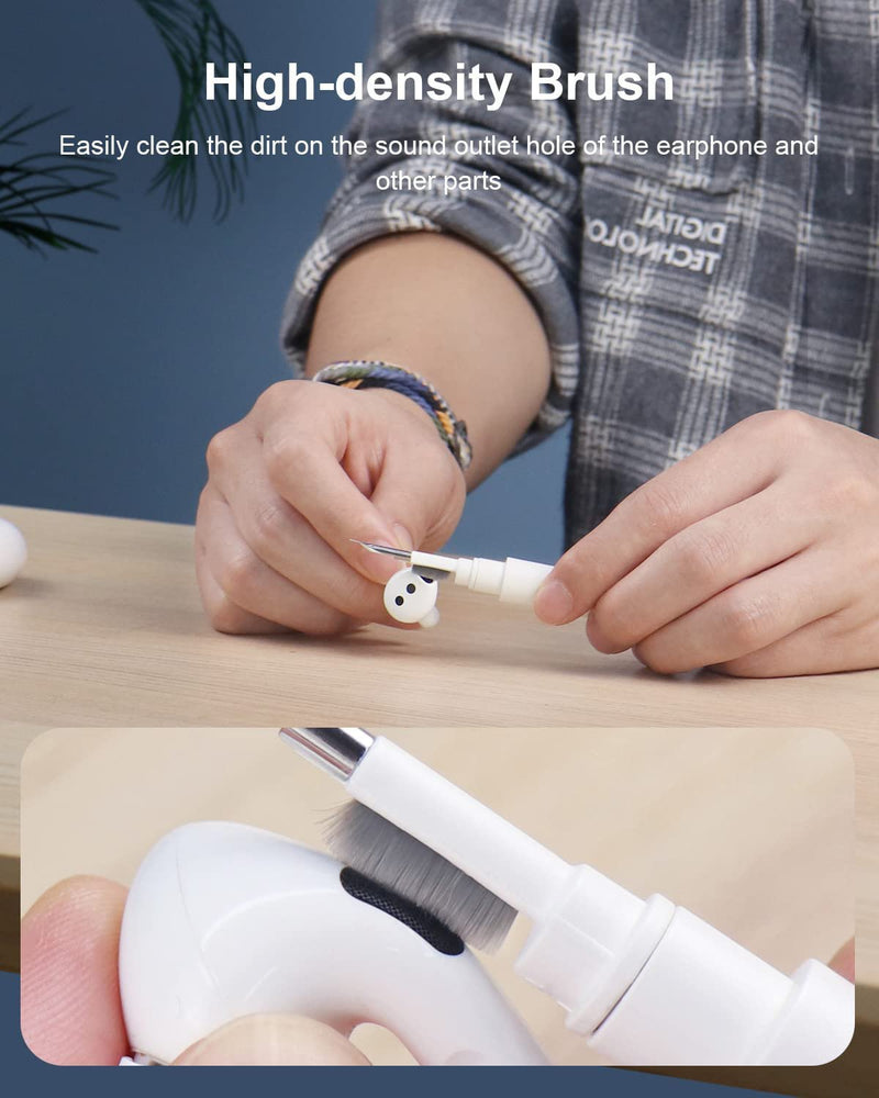 Multi-Function Cleaner Kit Soft Brush for Bluetooth Earphones - Fry's Superstore