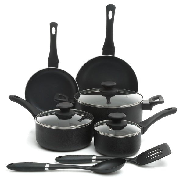 Oster Ashford 10 Piece Aluminum Nonstick Cookware Set