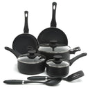 Oster Ashford 10 Piece Aluminum Nonstick Cookware Set - Fry's Superstore