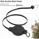Plant Pulley Retractable Hanging Flower Basket Hook Hanger For Garden Pot - Fry's Superstore
