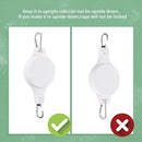 Plant Pulley Retractable Hanging Flower Basket Hook Hanger For Garden Pot - Fry's Superstore