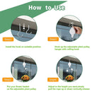 Plant Pulley Retractable Hanging Flower Basket Hook Hanger For Garden Pot - Fry's Superstore